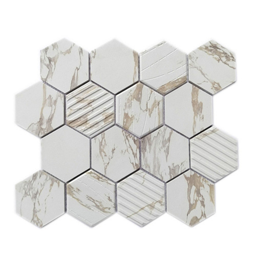 Recycled glass mosaic LM6S1750