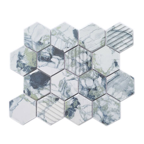 Recycled glass mosaic LM6S1748