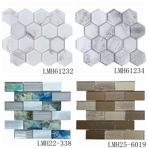 Glass Mosaic Tiles LMH61232
