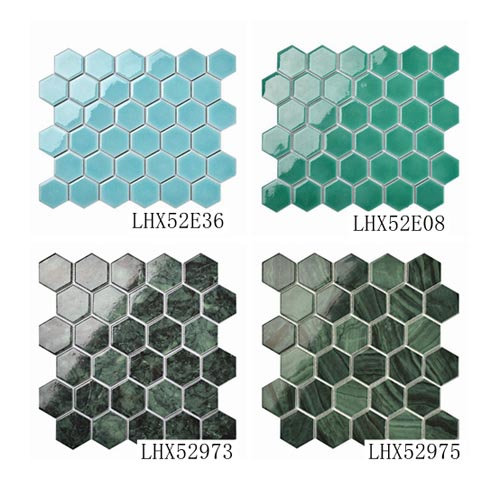 Cereamic mosaic tiles LHX52E36