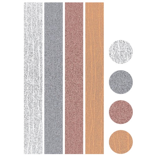 Flexible Stone--rammed earth board