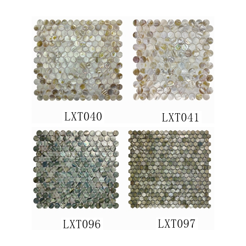 Shell mosaic tiles LXT040