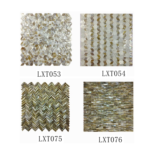 Shell mosaic tiles LXT053